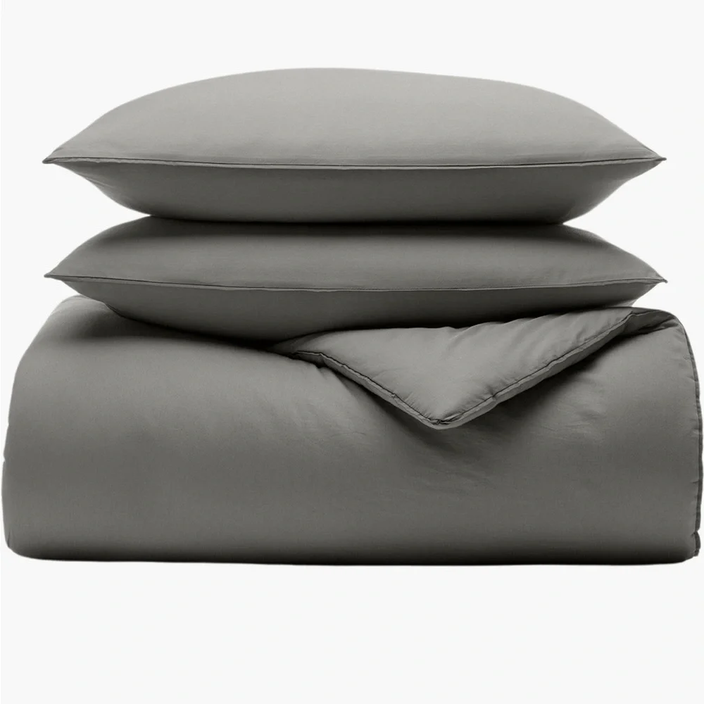Boll & Branch NWT Organic Cotton Comforter & Sham Set